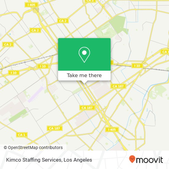 Mapa de Kimco Staffing Services