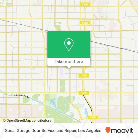 Mapa de Socal Garage Door Service and Repair