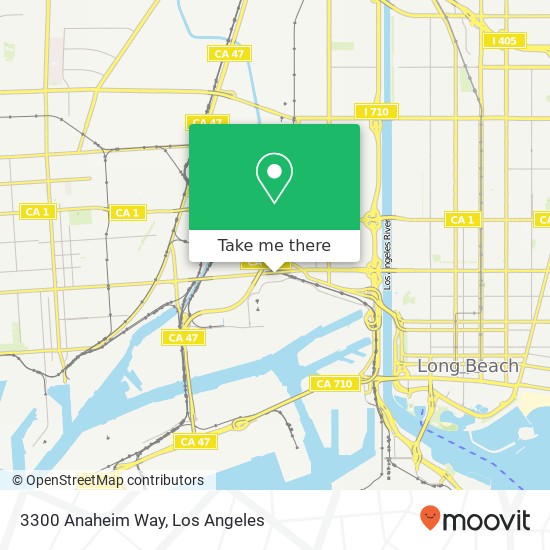 3300 Anaheim Way map