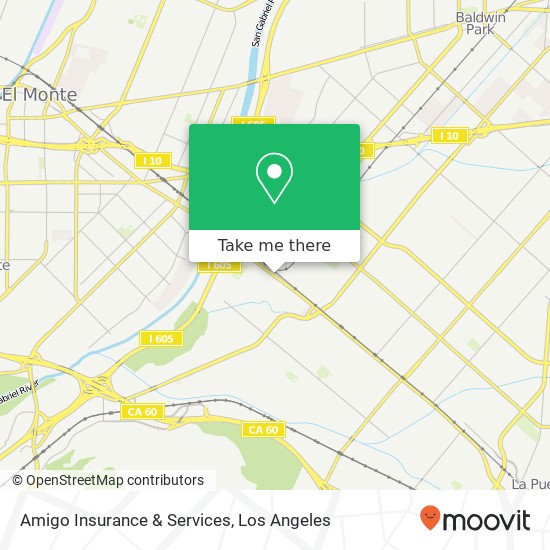 Mapa de Amigo Insurance & Services