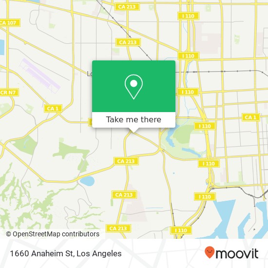 1660 Anaheim St map