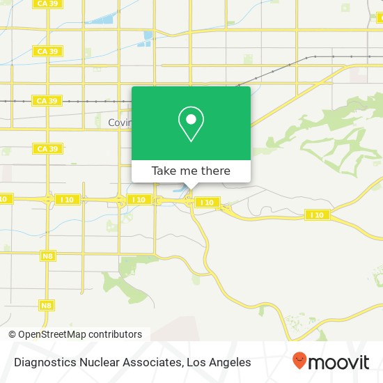 Mapa de Diagnostics Nuclear Associates