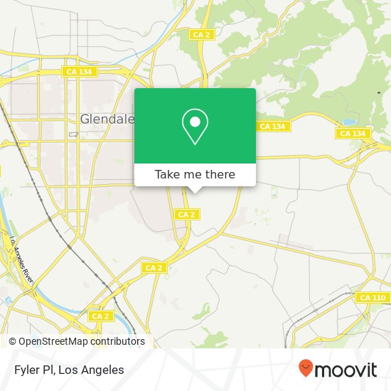 Fyler Pl map