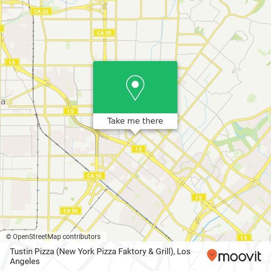 Tustin Pizza (New York Pizza Faktory & Grill) map