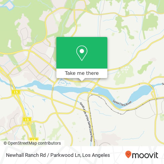 Newhall Ranch Rd / Parkwood Ln map