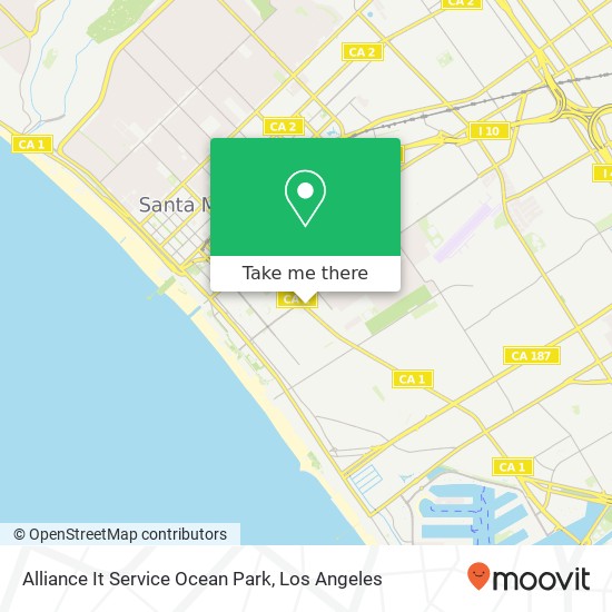 Alliance It Service Ocean Park map