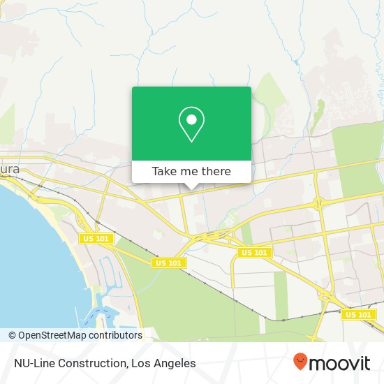 NU-Line Construction map