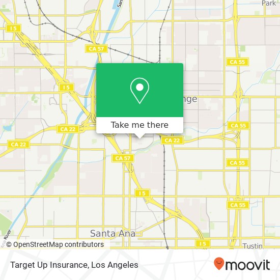Target Up Insurance map