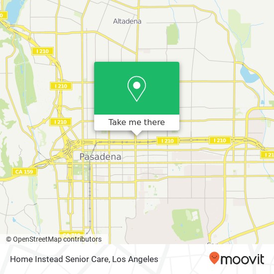 Home Instead Senior Care map