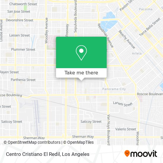 Centro Cristiano El Redil map