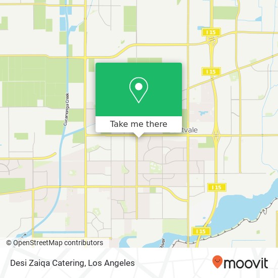 Desi Zaiqa Catering map