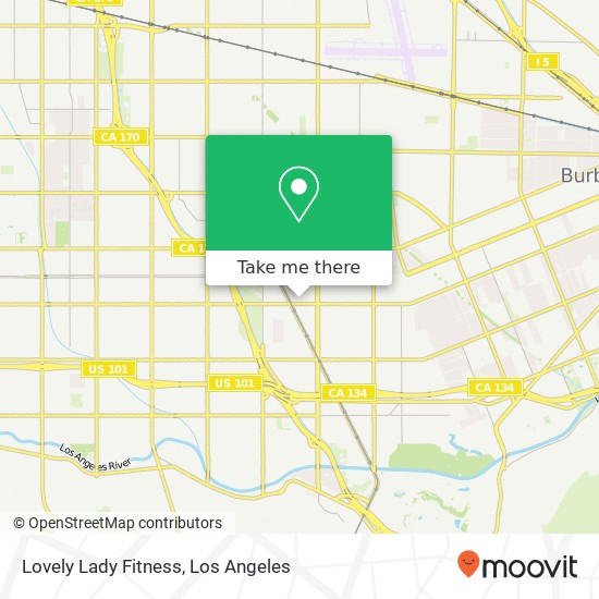 Lovely Lady Fitness map