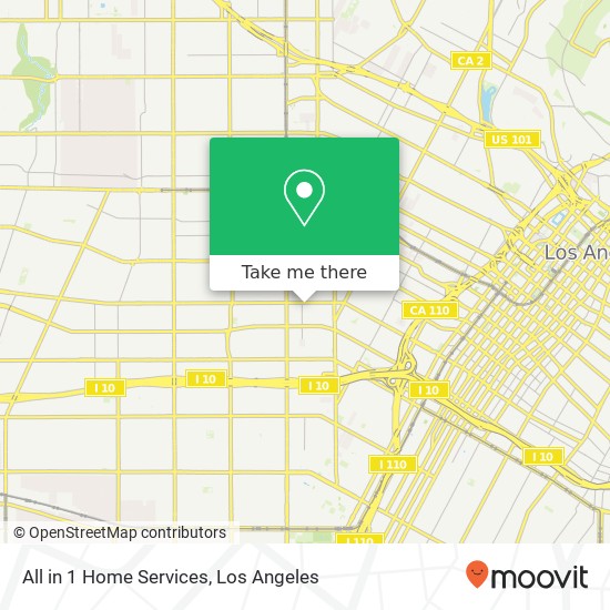 Mapa de All in 1 Home Services