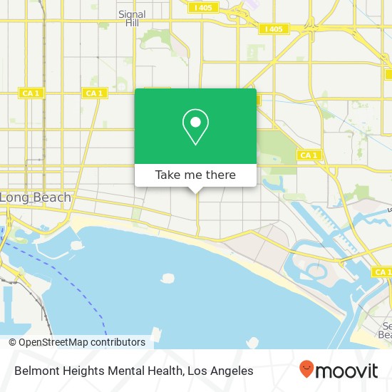 Mapa de Belmont Heights Mental Health