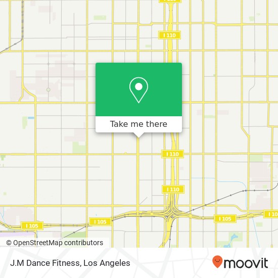 J.M Dance Fitness map