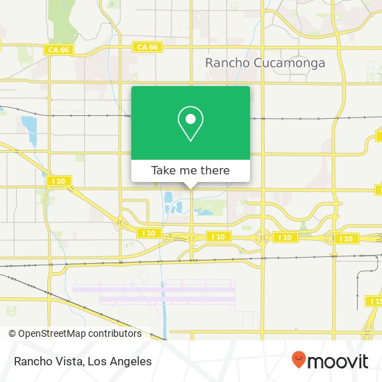 Rancho Vista map