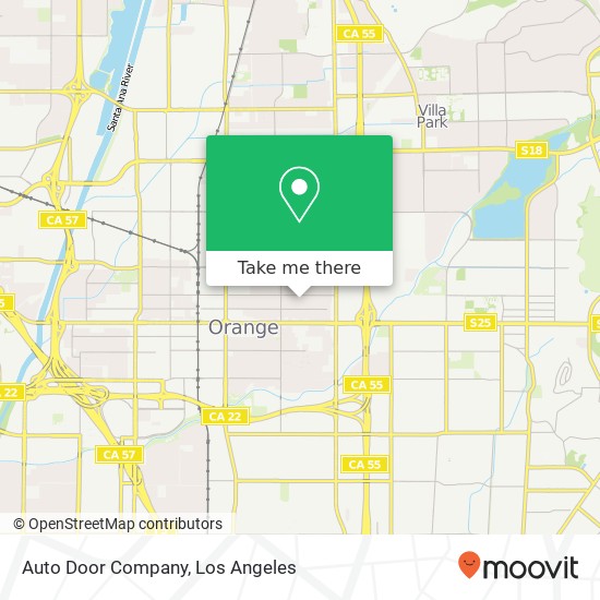 Auto Door Company map