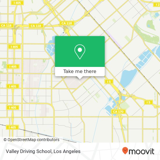 Valley Driving School map