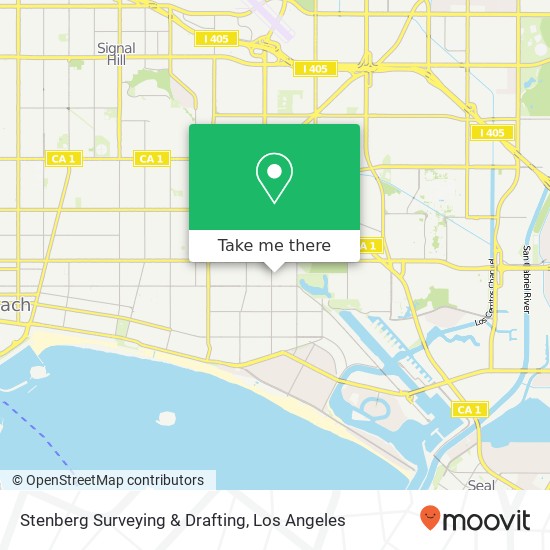 Stenberg Surveying & Drafting map