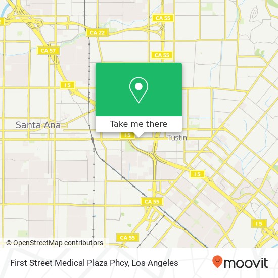 First Street Medical Plaza Phcy map