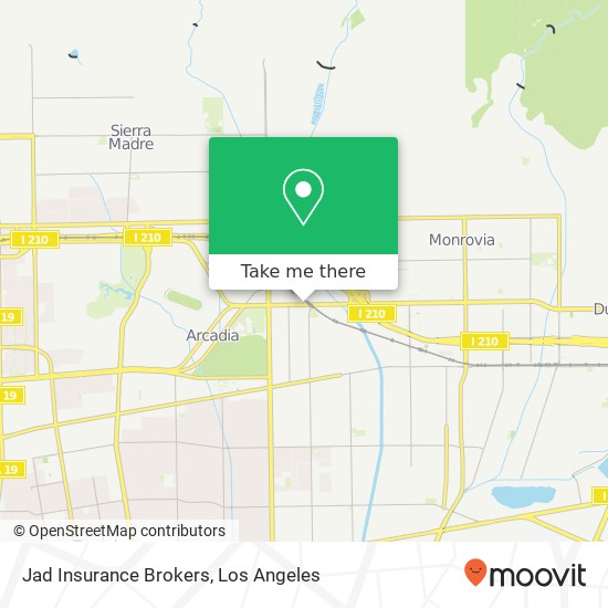 Mapa de Jad Insurance Brokers