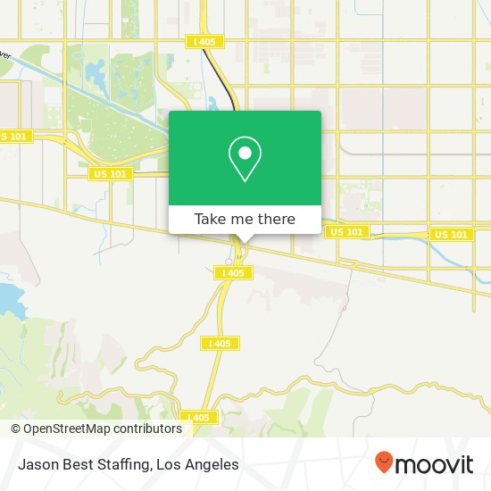 Jason Best Staffing map