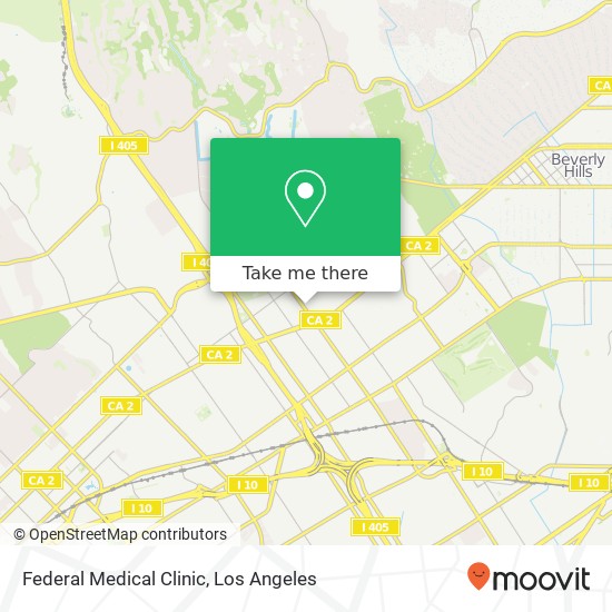 Federal Medical Clinic map