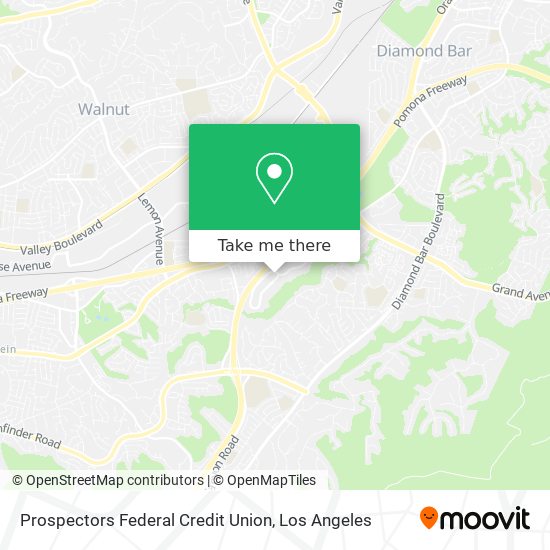 Prospectors Federal Credit Union map