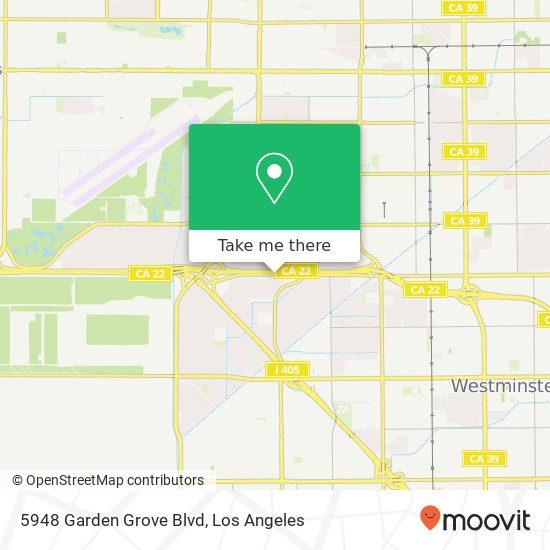 5948 Garden Grove Blvd map