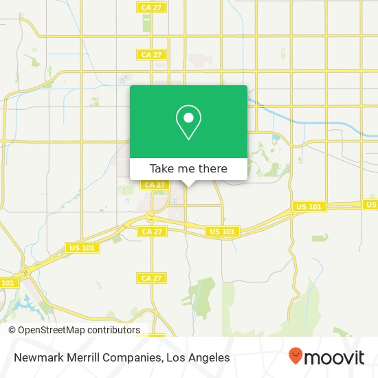 Newmark Merrill Companies map