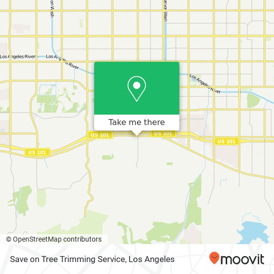 Mapa de Save on Tree Trimming Service