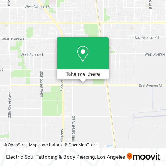 Electric Soul Tattooing & Body Piercing map