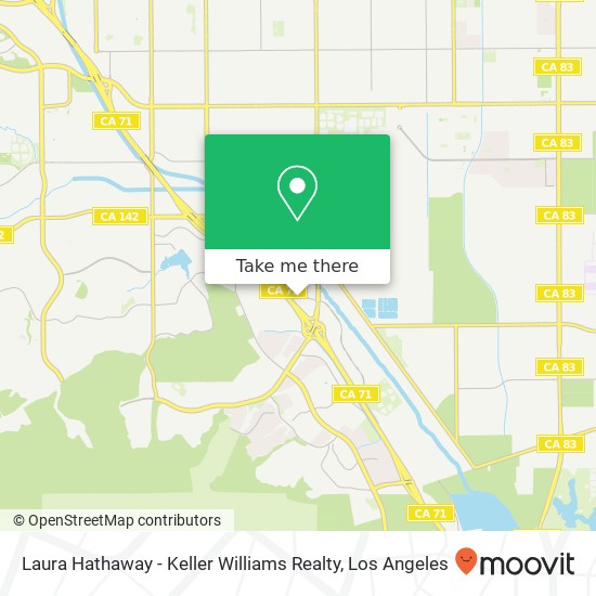 Laura Hathaway - Keller Williams Realty map