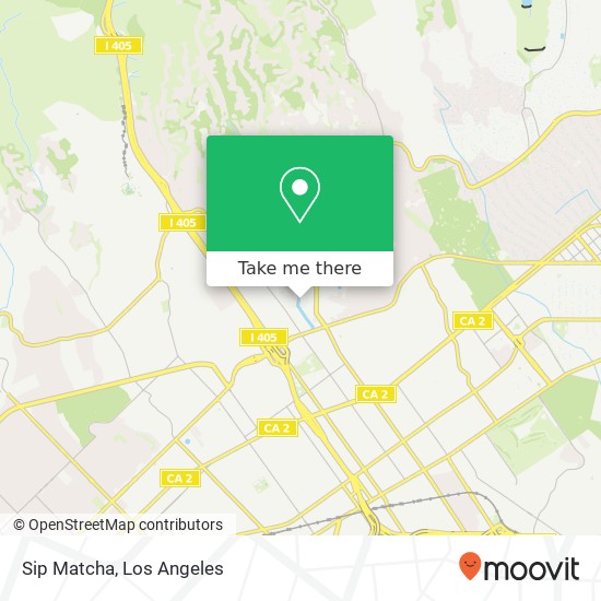 Sip Matcha map