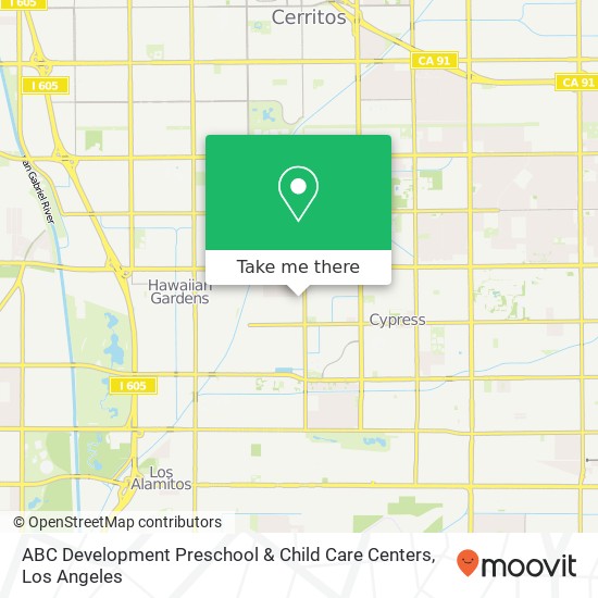 ABC Development Preschool & Child Care Centers map