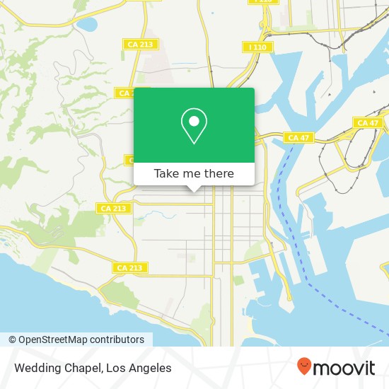 Mapa de Wedding Chapel
