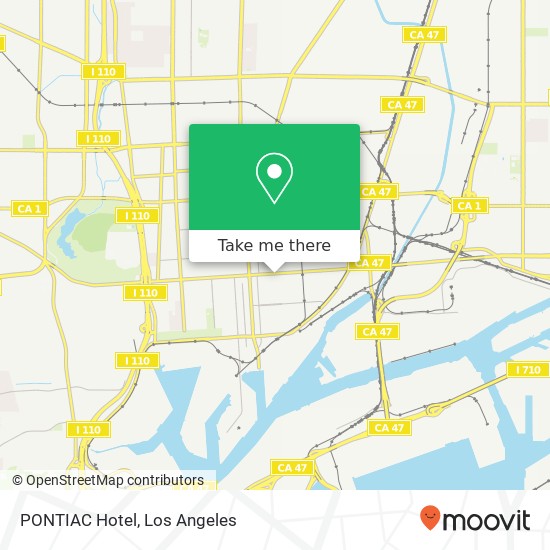 Mapa de PONTIAC Hotel