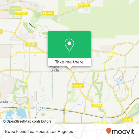 Boba Fiend Tea House map