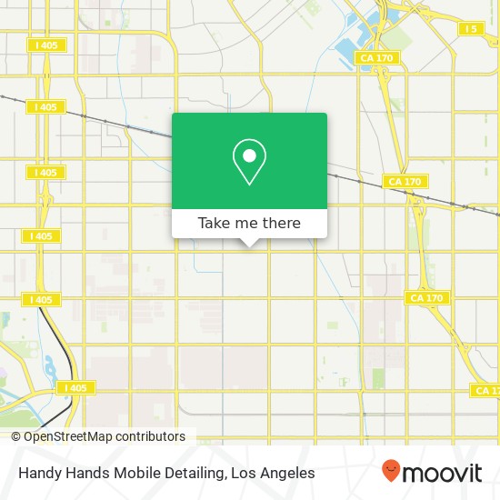 Handy Hands Mobile Detailing map