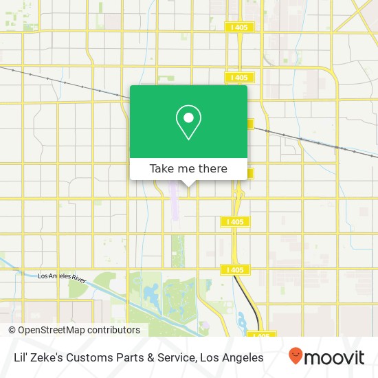 Lil' Zeke's Customs Parts & Service map