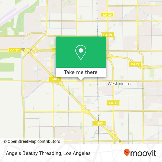 Angels Beauty Threading map