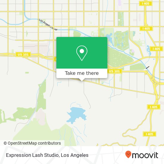 Expression Lash Studio map