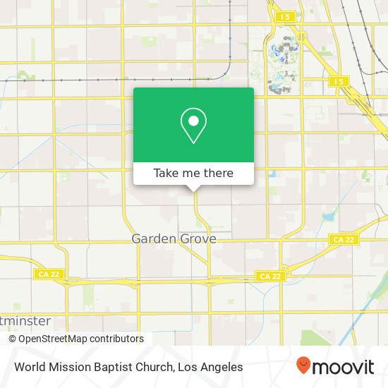 Mapa de World Mission Baptist Church