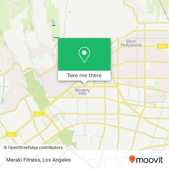 Meraki Fitness map