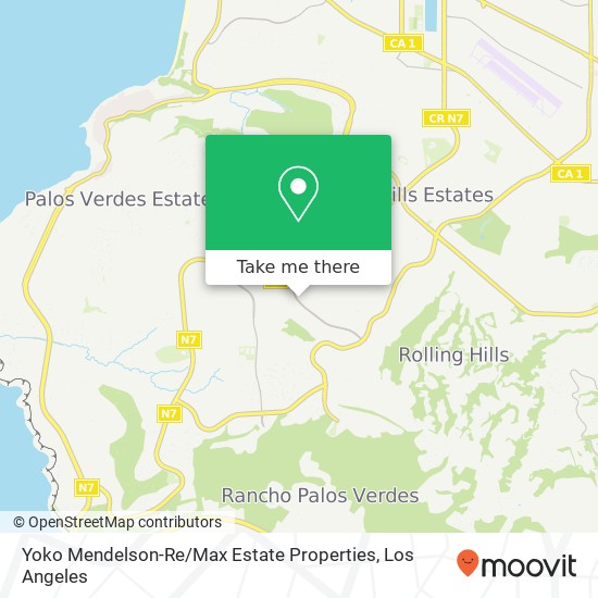 Yoko Mendelson-Re / Max Estate Properties map