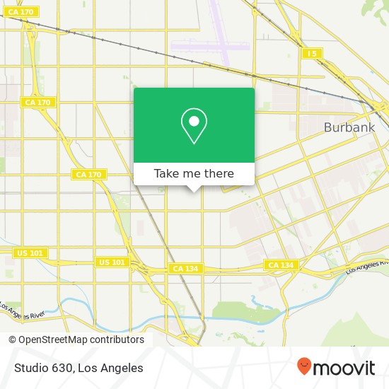 Studio 630 map