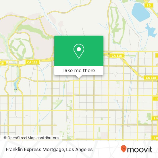 Mapa de Franklin Express Mortgage