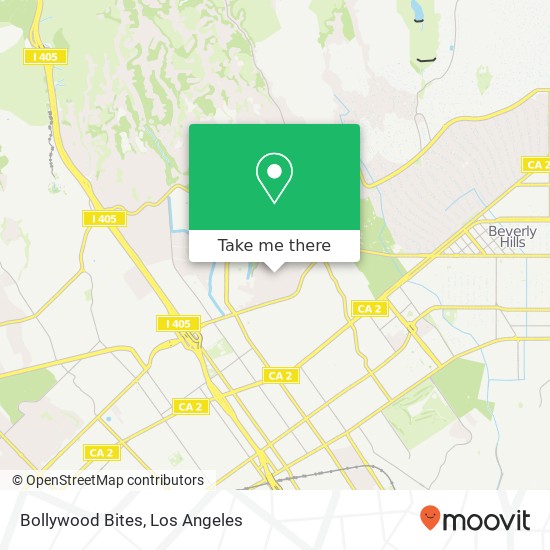 Bollywood Bites map