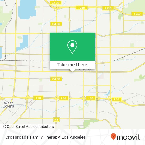 Mapa de Crossroads Family Therapy