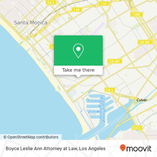 Boyce Leslie Ann Attorney at Law map